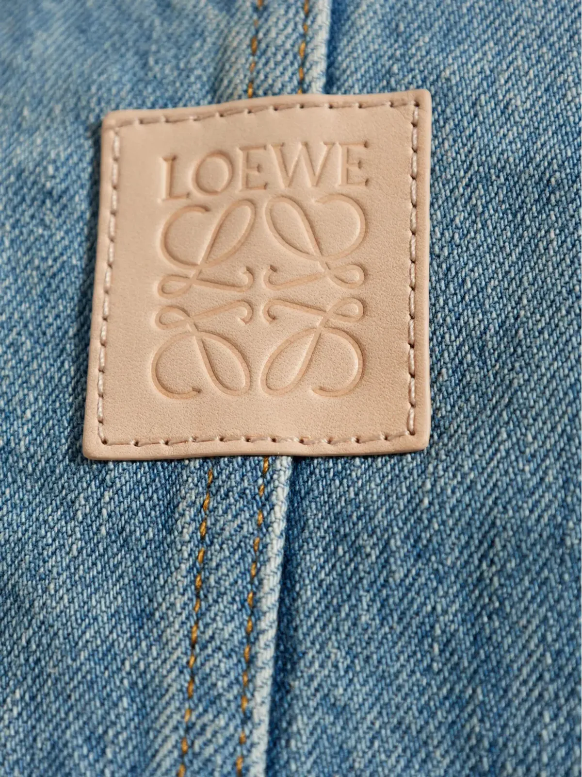 LOEWE ラグランスリーブ デニムジャケット - 画像5