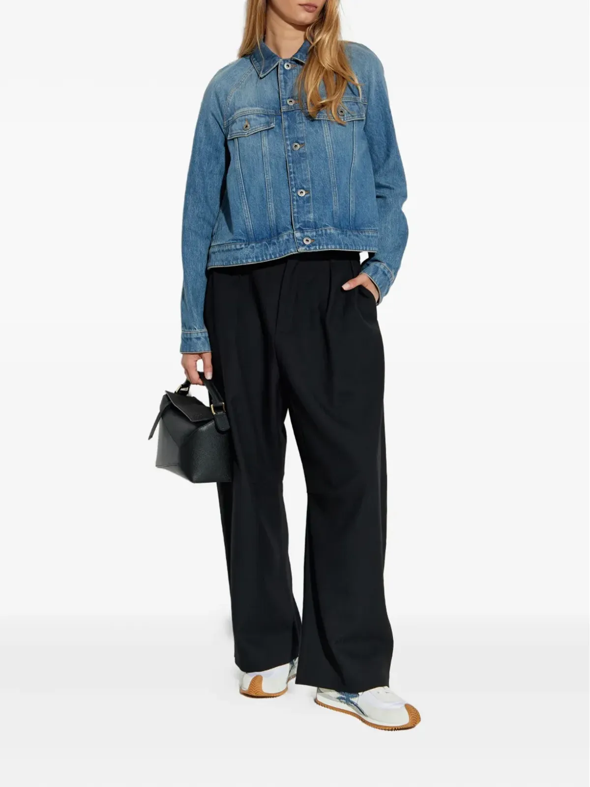 LOEWE ラグランスリーブ デニムジャケット - 画像2