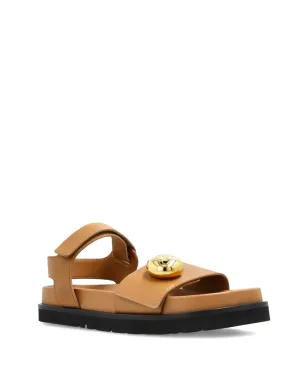 LOEWE レザー ボタン装飾 サンダル - サムネイル2