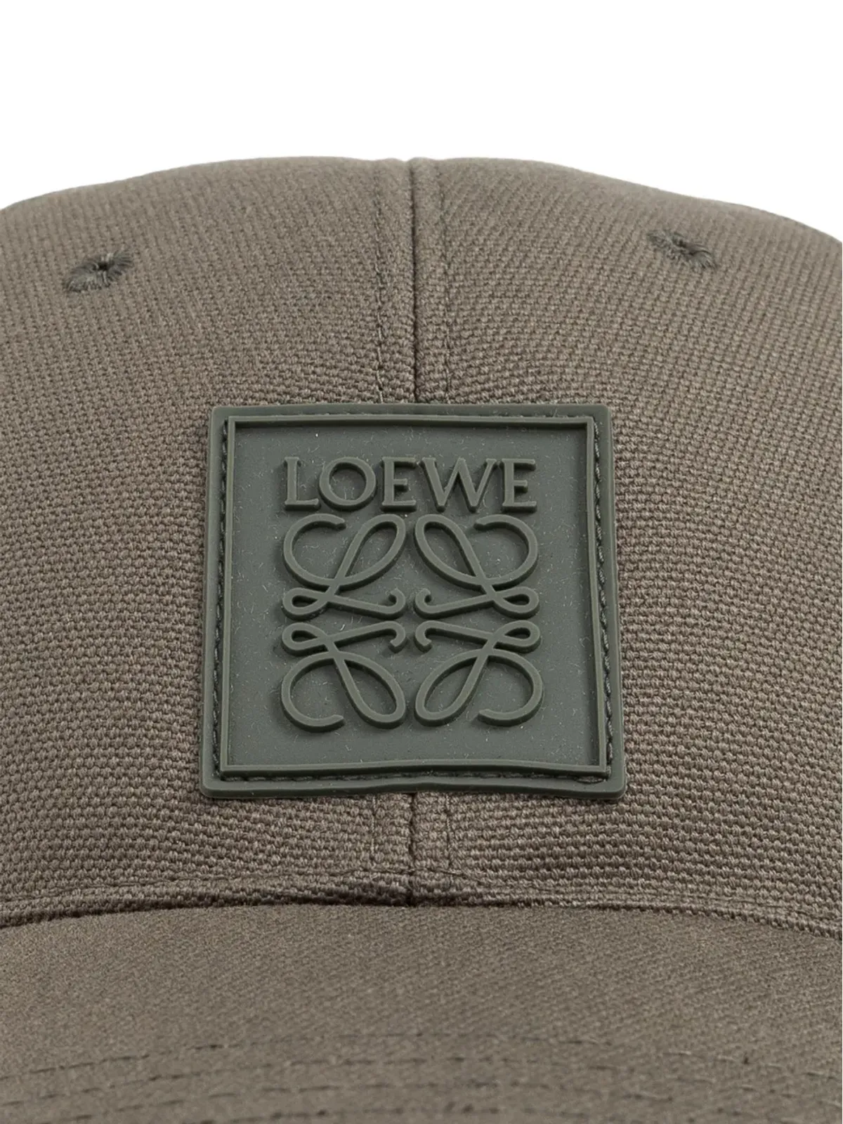 LOEWE ロゴパッチベースボールキャップ - 画像3