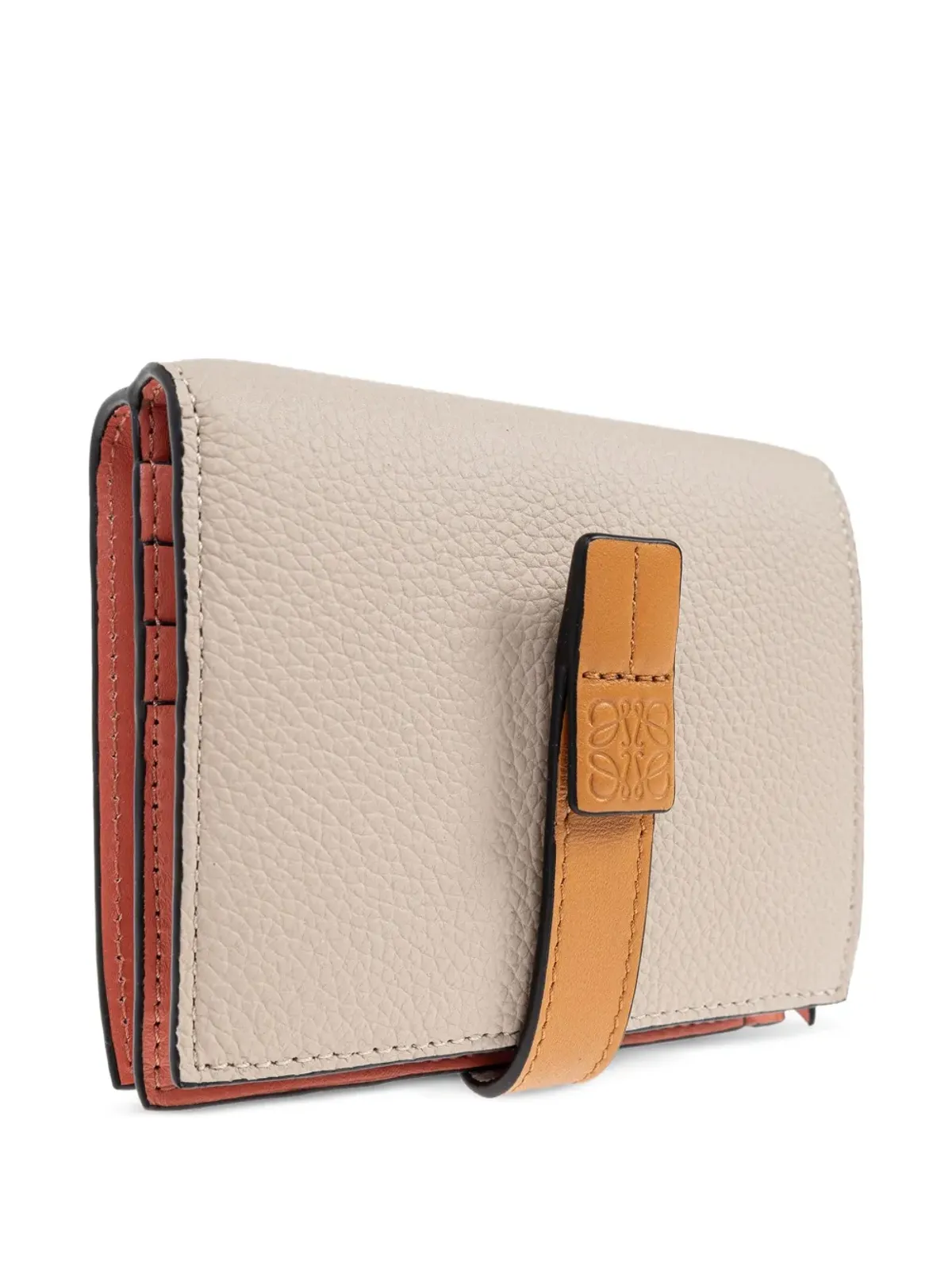 LOEWE ストラップディテール レザー ウォレット - 画像3