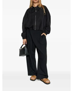 LOEWE フーデッド ドローコード ボンバージャケット（ブラック） - サムネイル2