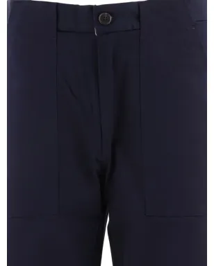 andBlue ロゴパッチパンツ - サムネイル3