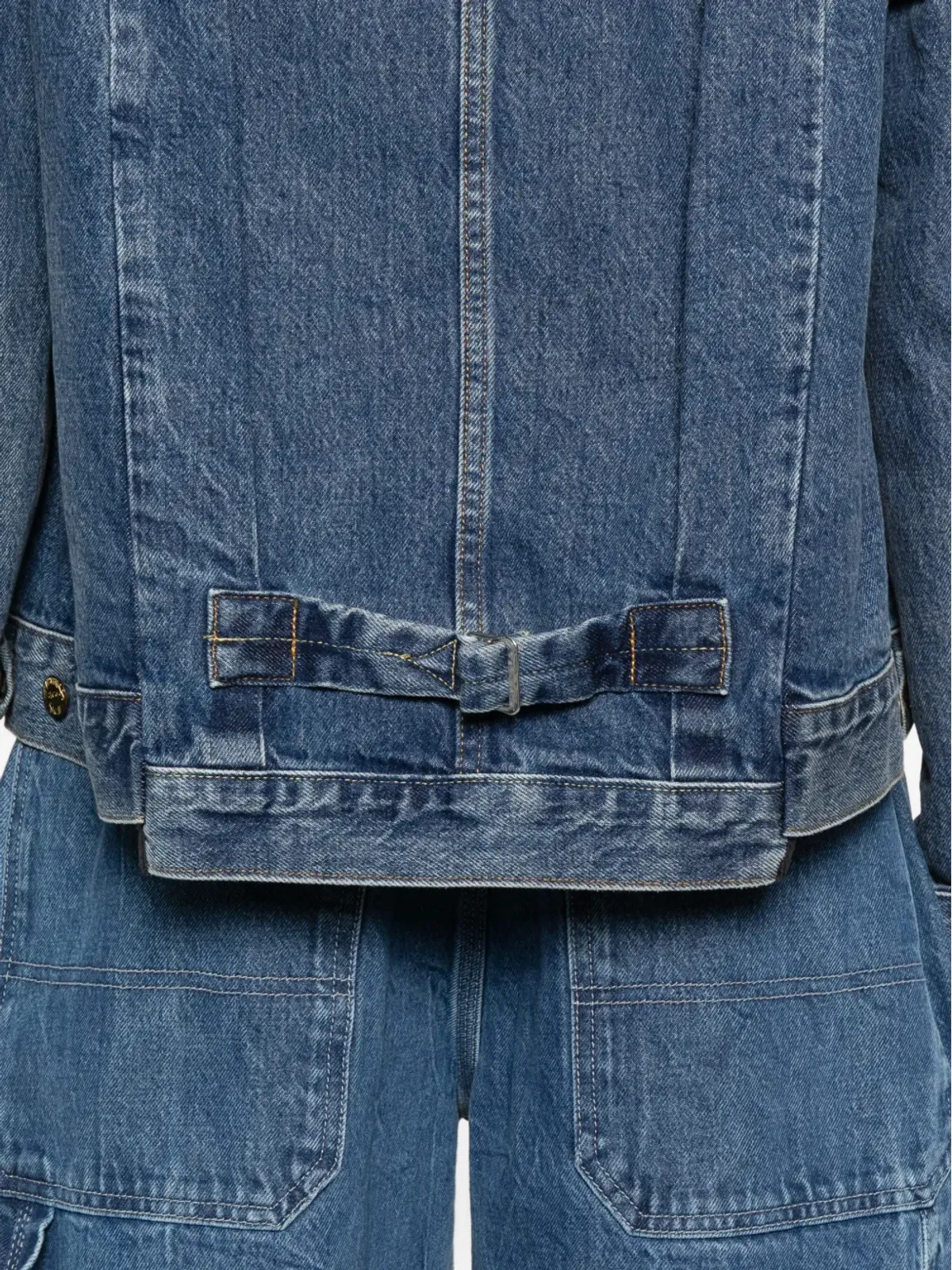 sacai ボタン付きデニムジャケット - 画像5