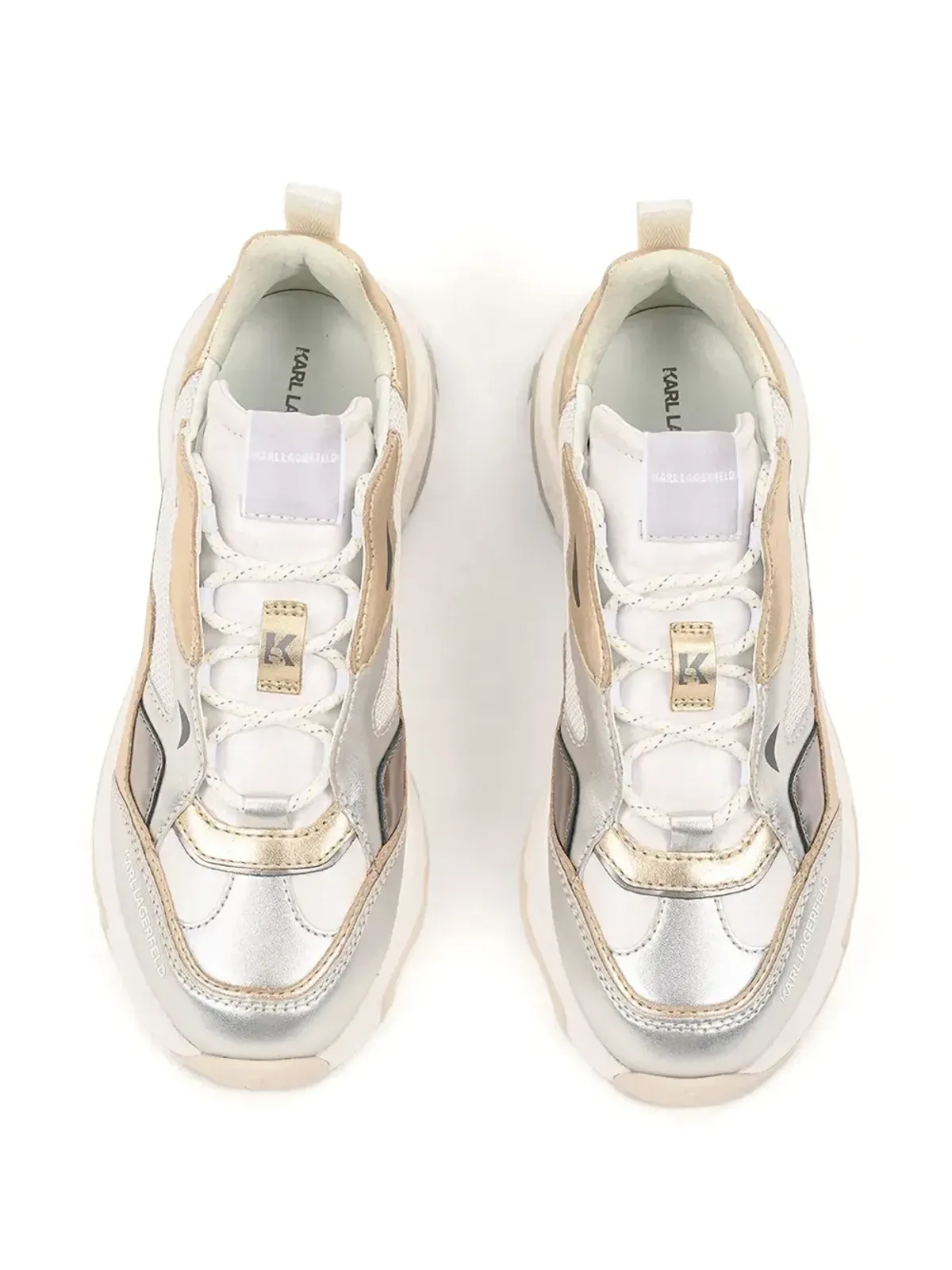Karl Lagerfeld ロゴディテールスニーカー - 画像4
