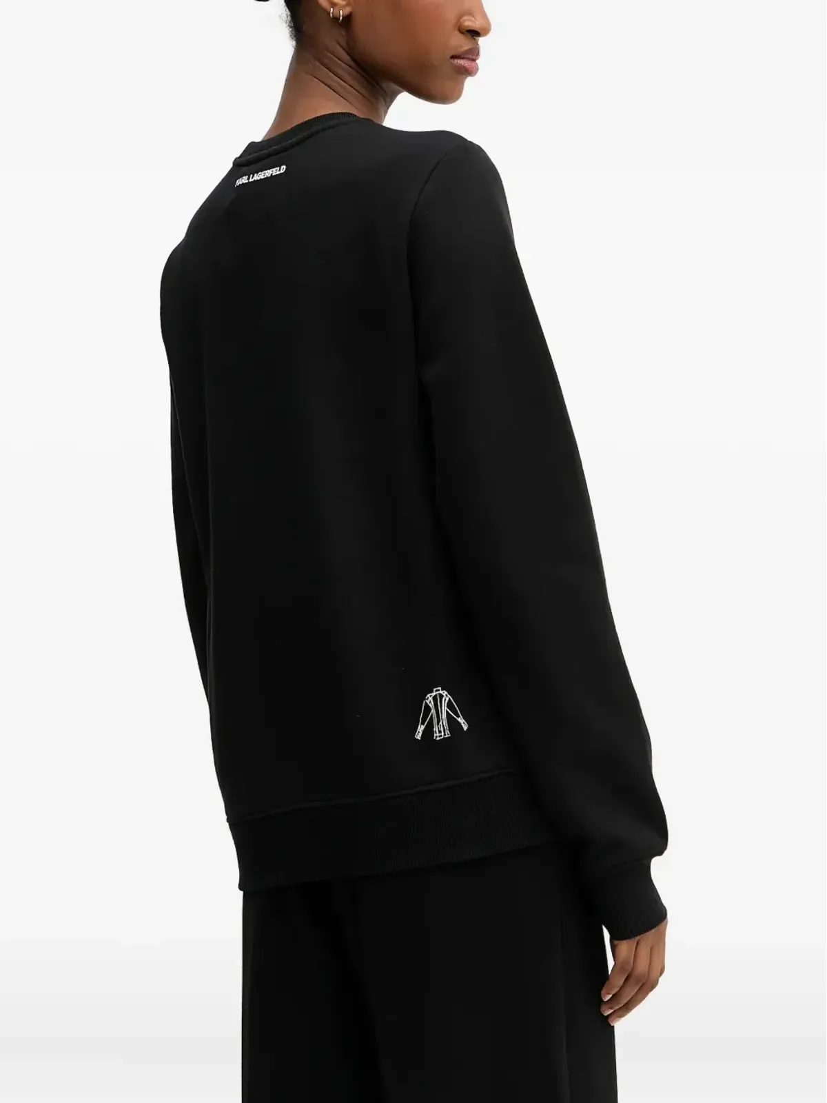Karl Lagerfeld コットン スウェットシャツ - 画像3