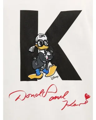 Karl Lagerfeld × Disney Donald Duck 刺繍 Tシャツ - サムネイル4