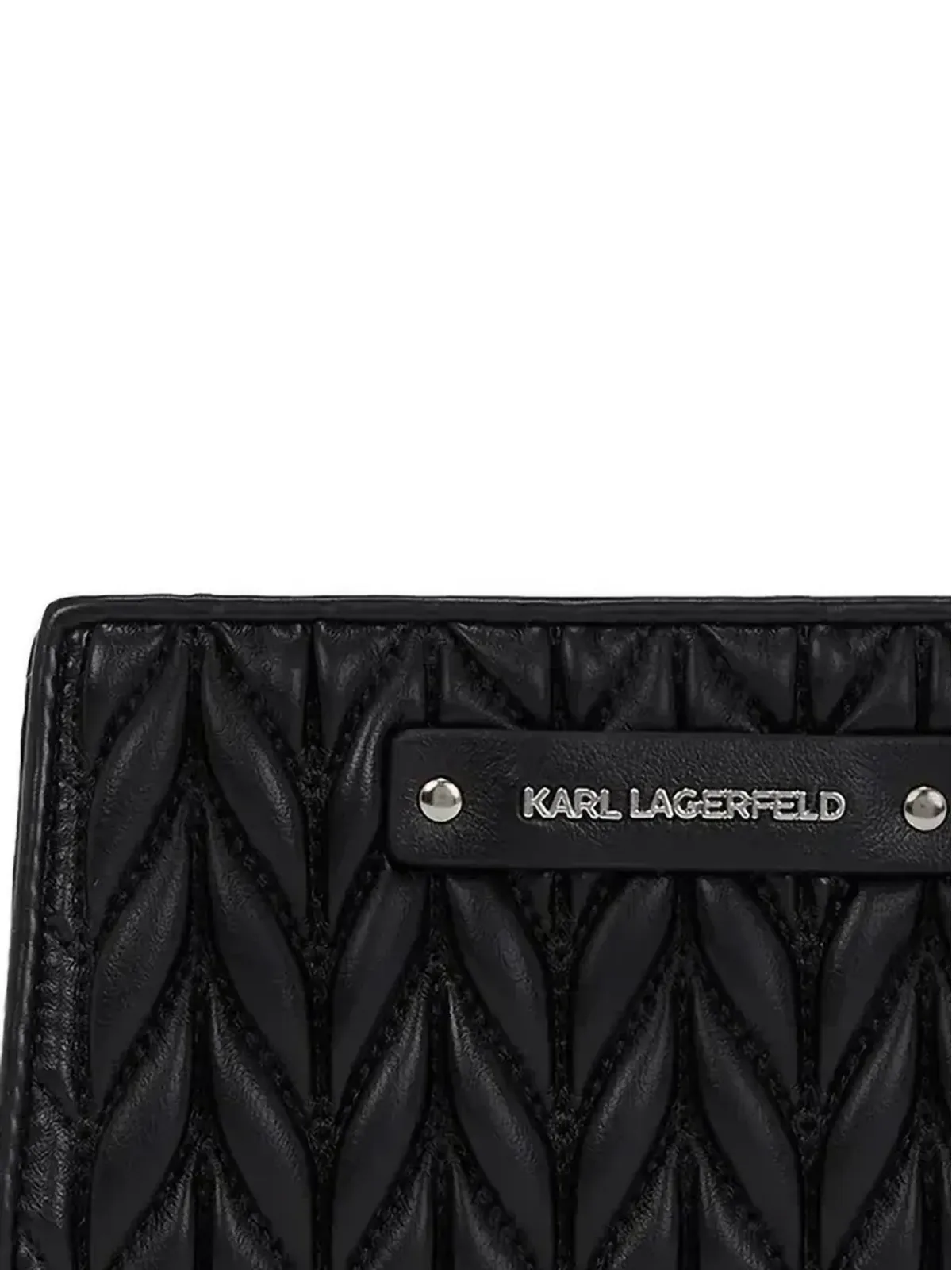 Karl Lagerfeld キルテッド ウォレット - 画像2