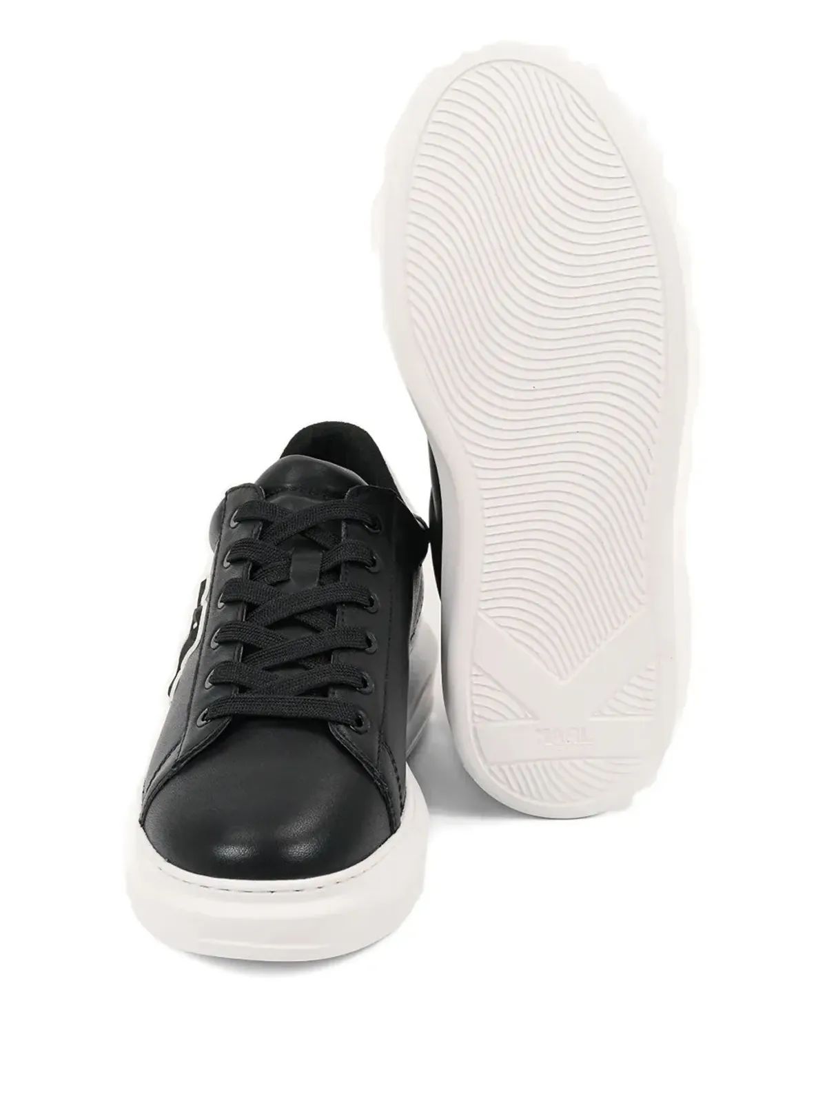 Karl Lagerfeld ロゴパッチスニーカー - 画像5
