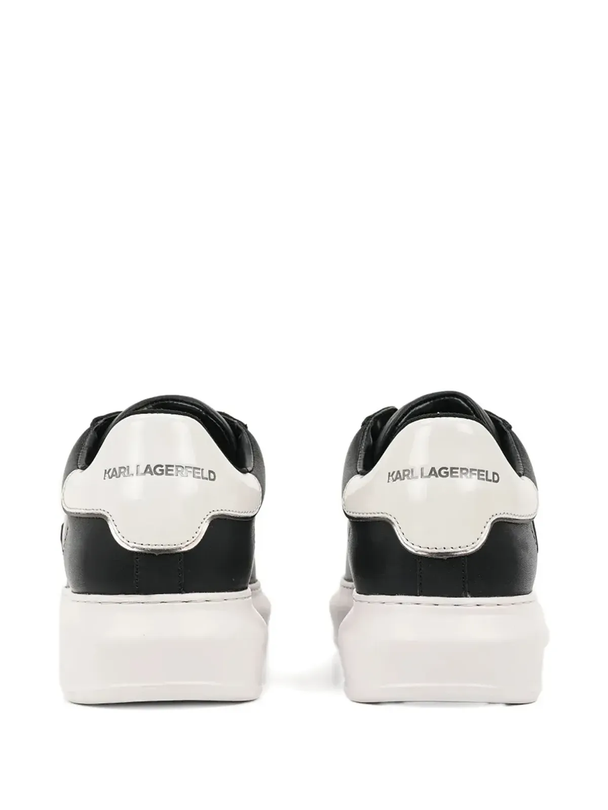 Karl Lagerfeld ロゴパッチスニーカー - 画像3