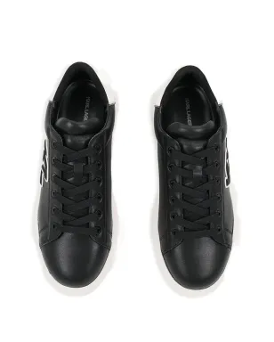 Karl Lagerfeld ロゴパッチスニーカー - サムネイル4