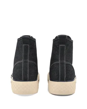 Karl Lagerfeld ロゴディテール デニムスニーカー - サムネイル3