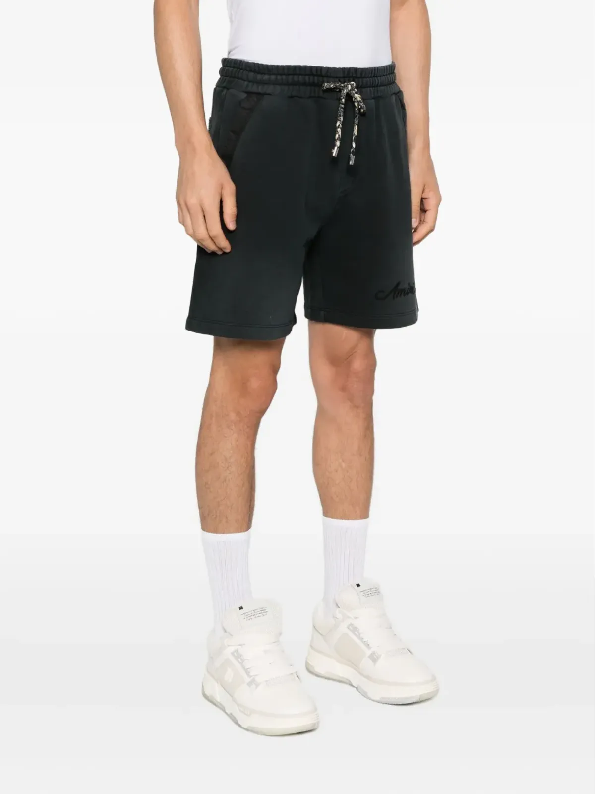 AMIRI ドローコードディテール パネルショーツ - 画像3