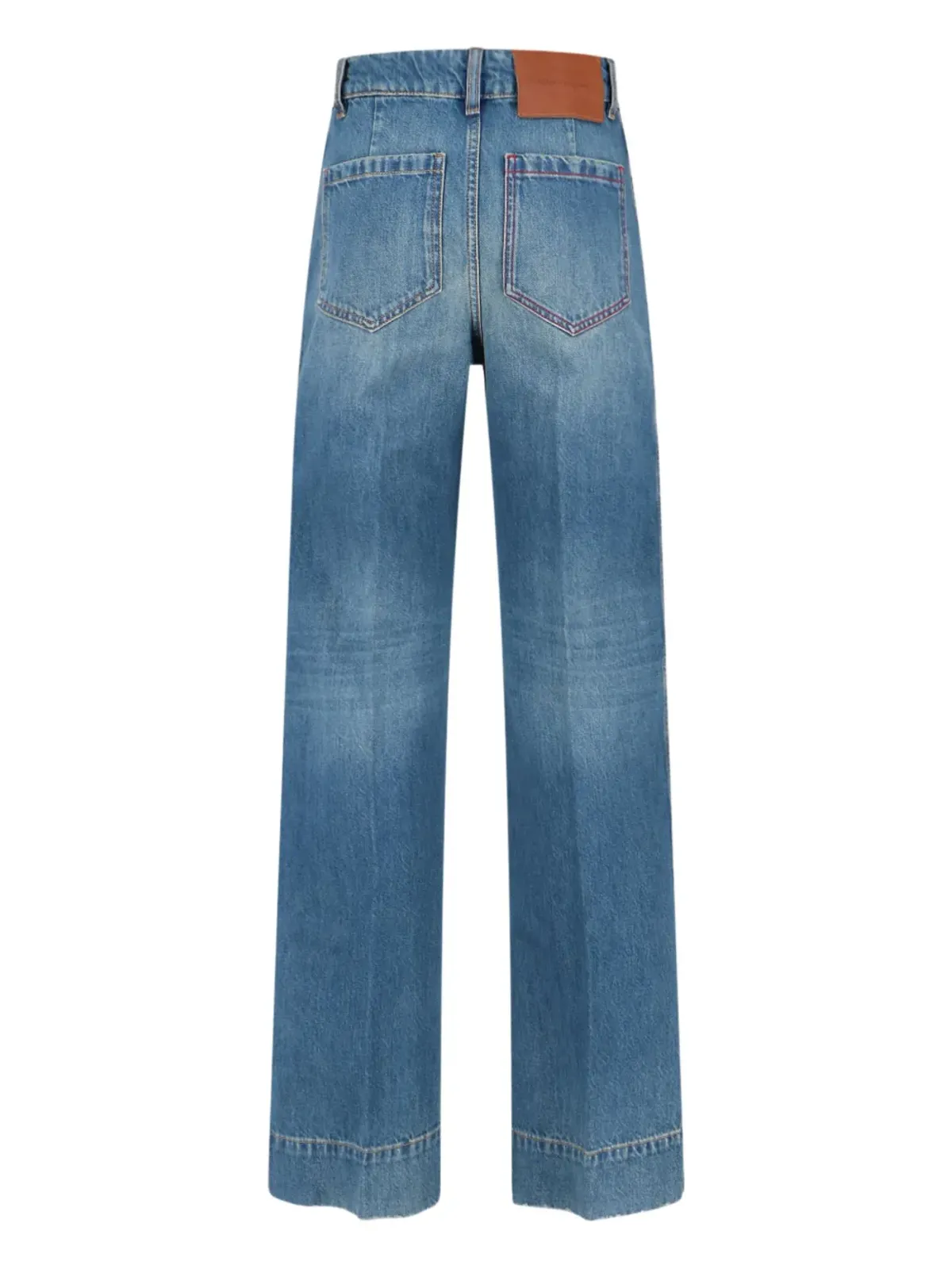 Victoria Beckham トップステッチディテール パッチポケットジーンズ - 画像2