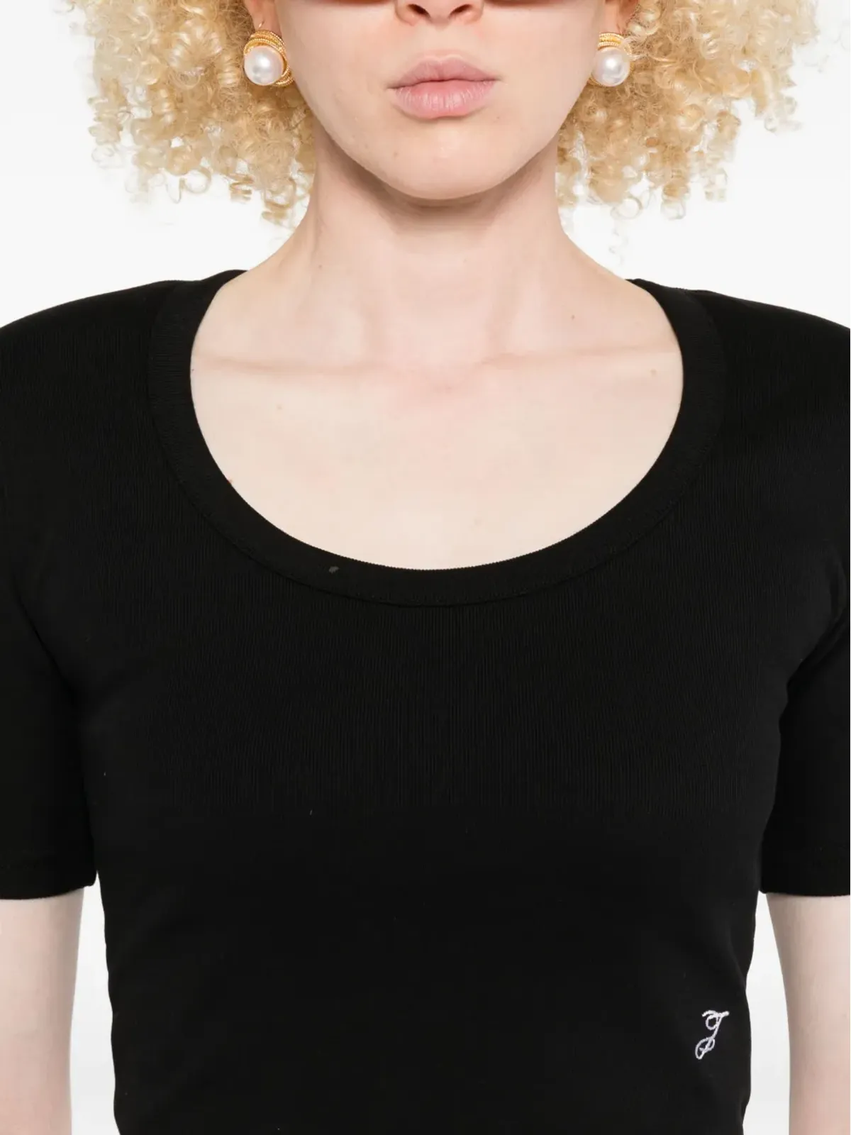 Jacquemus エスペリアル スクープネック Tシャツ - 画像5