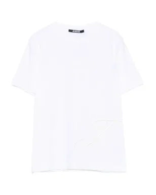 Jacquemus エンブロイダードロゴ 半袖Tシャツ - サムネイル1