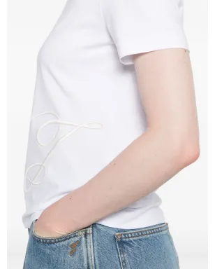 Jacquemus エンブロイダードロゴ 半袖Tシャツ - サムネイル5