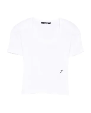 Jacquemus スクープネック コットンTシャツ - サムネイル1