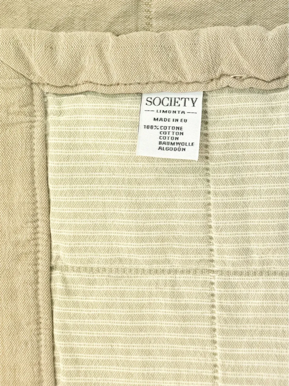 Society Limonta キルテッドコットンのスロー - 画像2