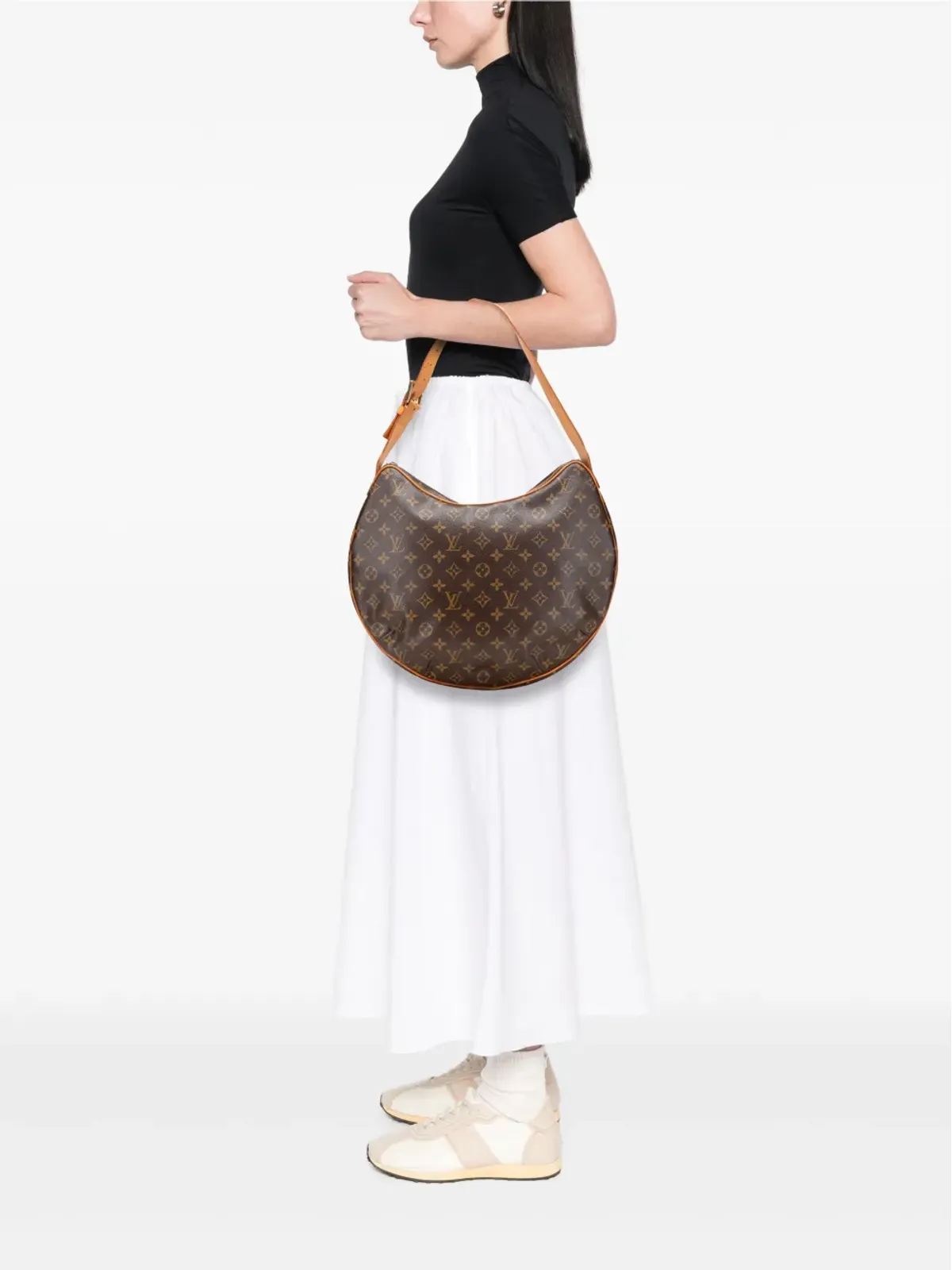 Louis Vuitton Pre-Owned モノグラム・クロワッサン GM ホーボーバッグ - 画像2