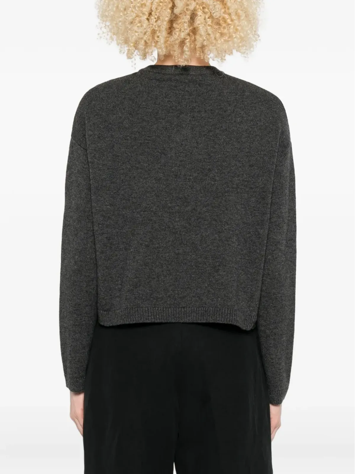 S Max Mara ボタン留めセーター - 画像4