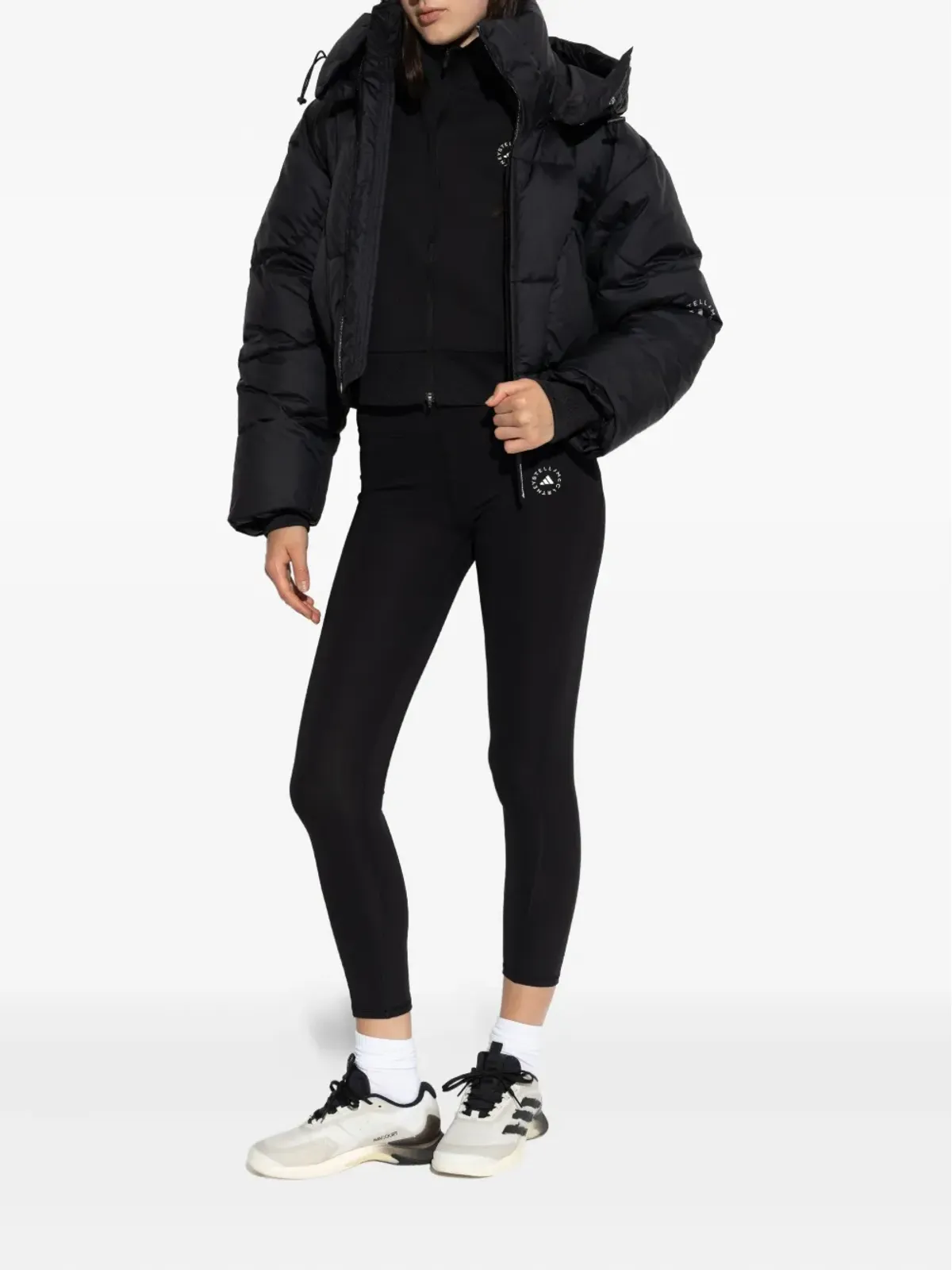adidas by Stella McCartney x Stella McCartney ロゴ入りレギンス - 画像2