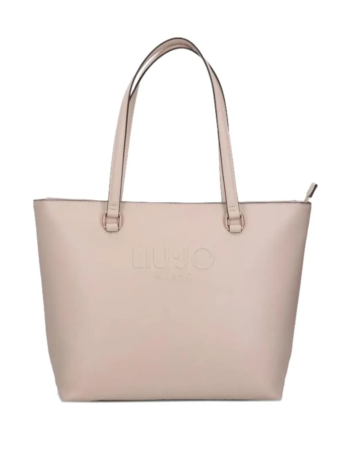LIU JO ロゴエンボス トップハンドルバッグ - 画像1