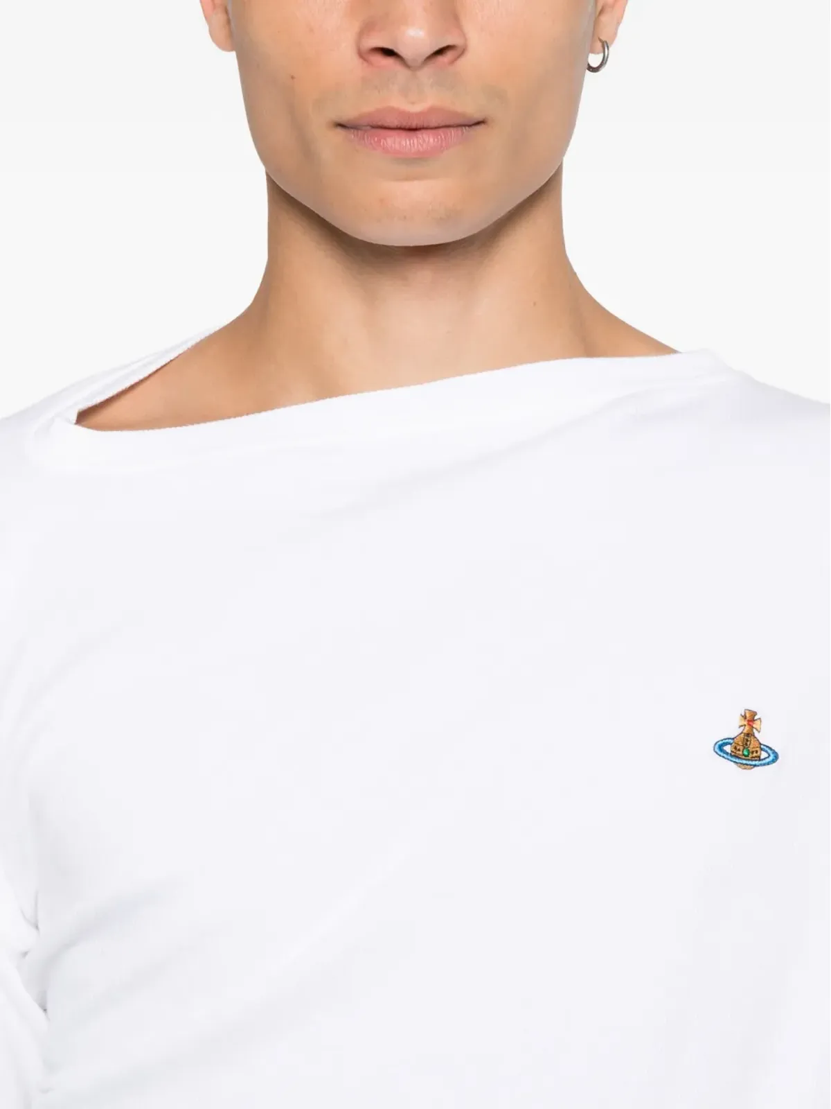 Vivienne Westwood オーブ付きコットンTシャツ - 画像5