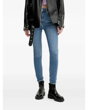 Karl Lagerfeld Jeans ハイウエストジーンズ - ブルー - サムネイル1