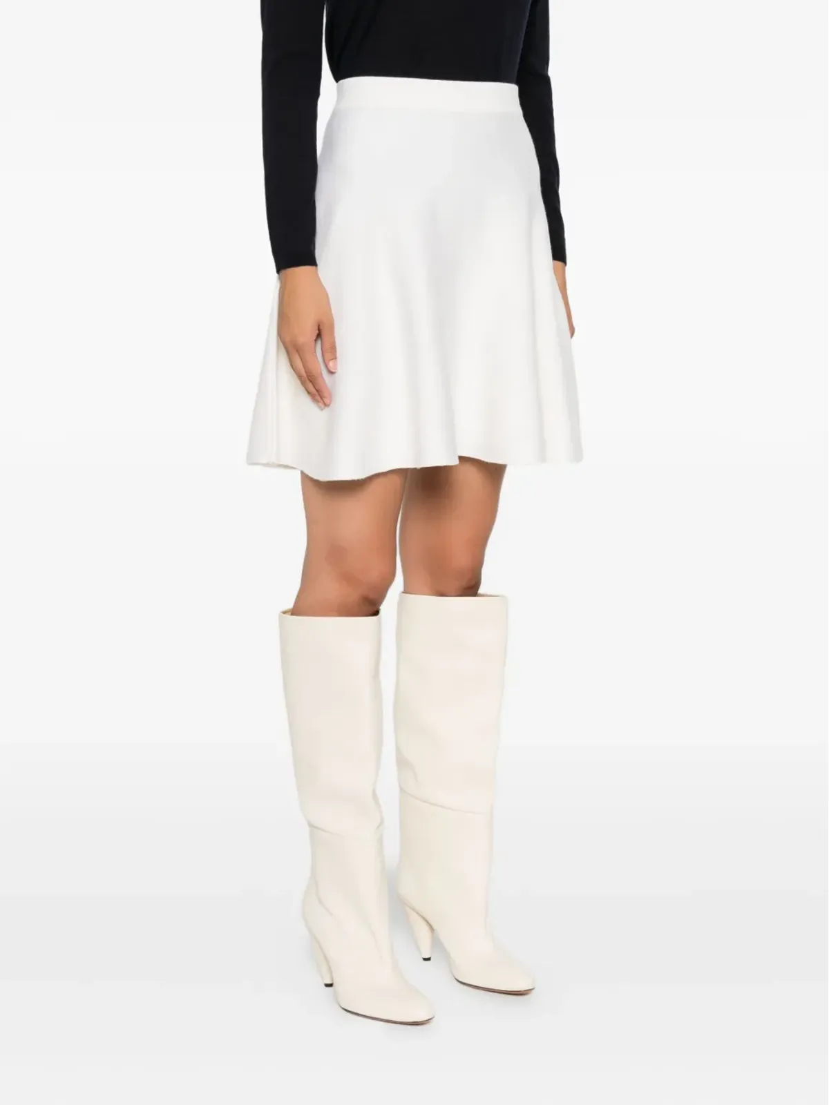 Max Mara ウール フレアスカート - 画像3