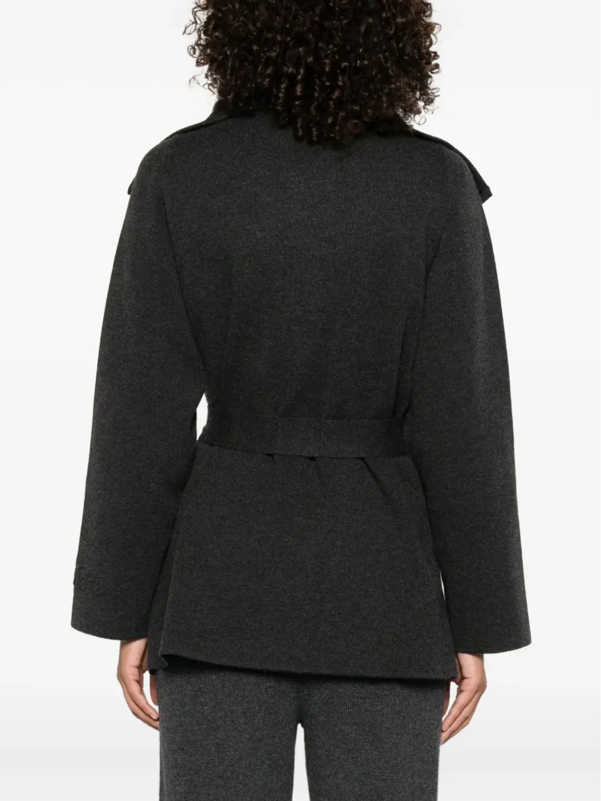 Max Mara アシンメトリカルカラーのジャケット - 画像4