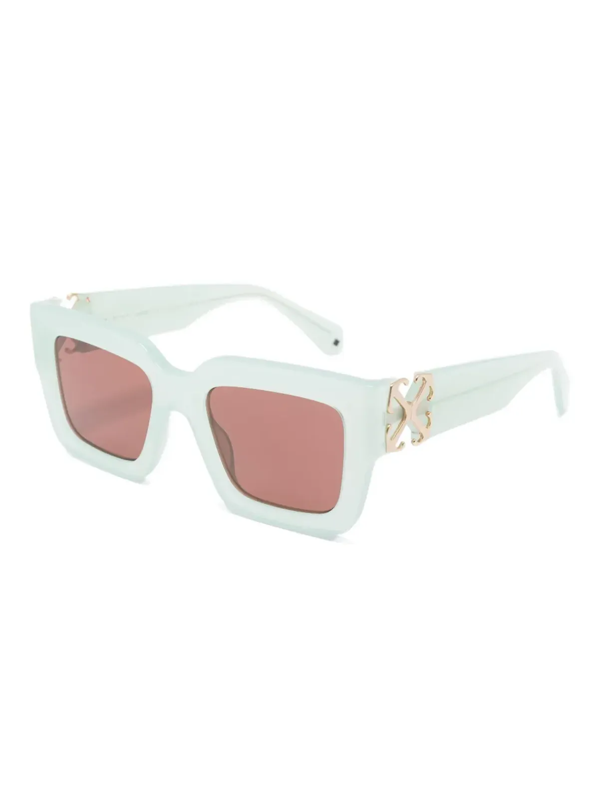 Off-White Eyewear ミスティック スクエアフレーム サングラス - Green - 画像2