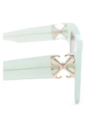 Off-White Eyewear ミスティック スクエアフレーム サングラス - Green - サムネイル3