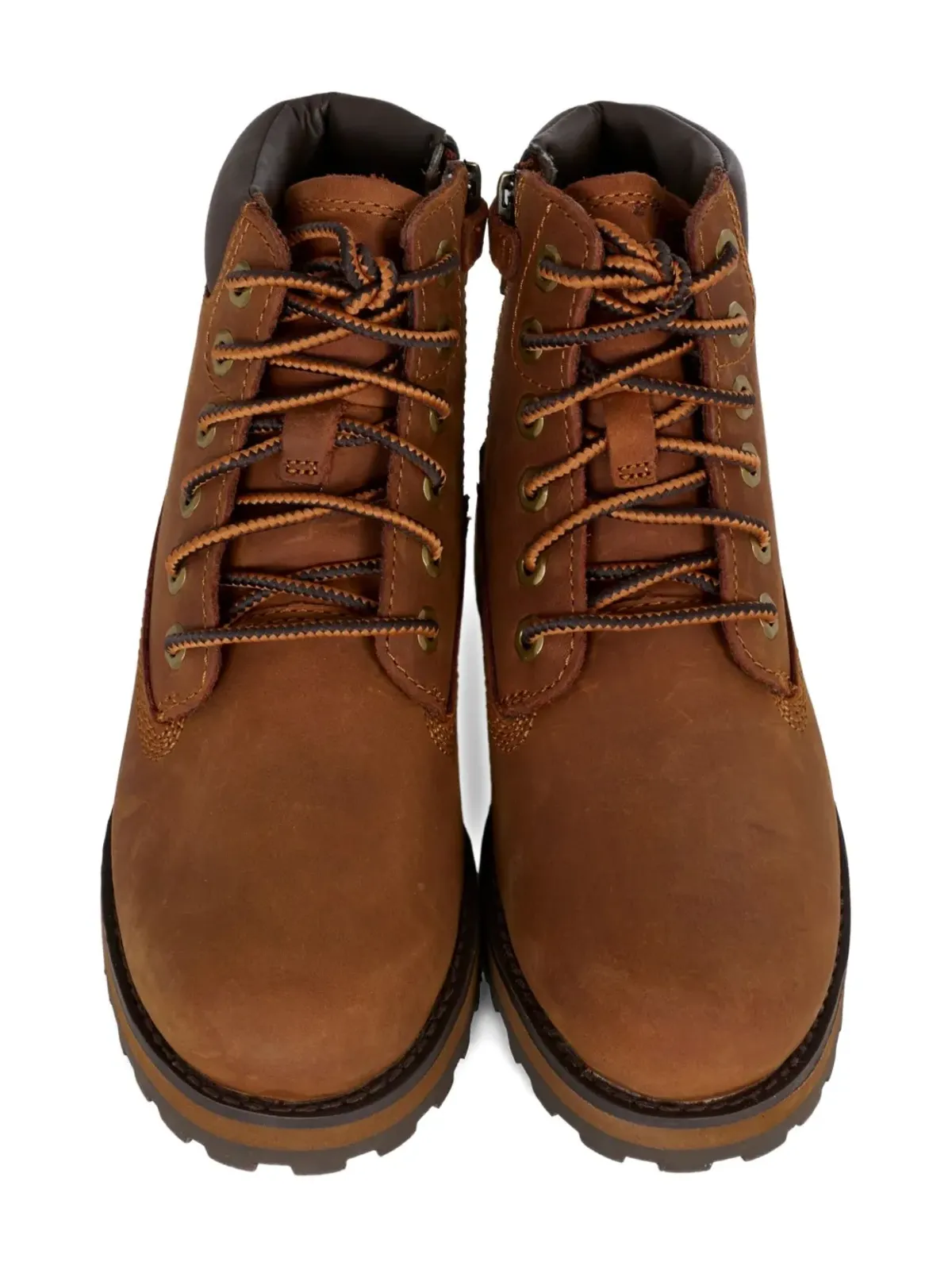 Timberland Kids レザー レースアップ ブーツ - 画像3