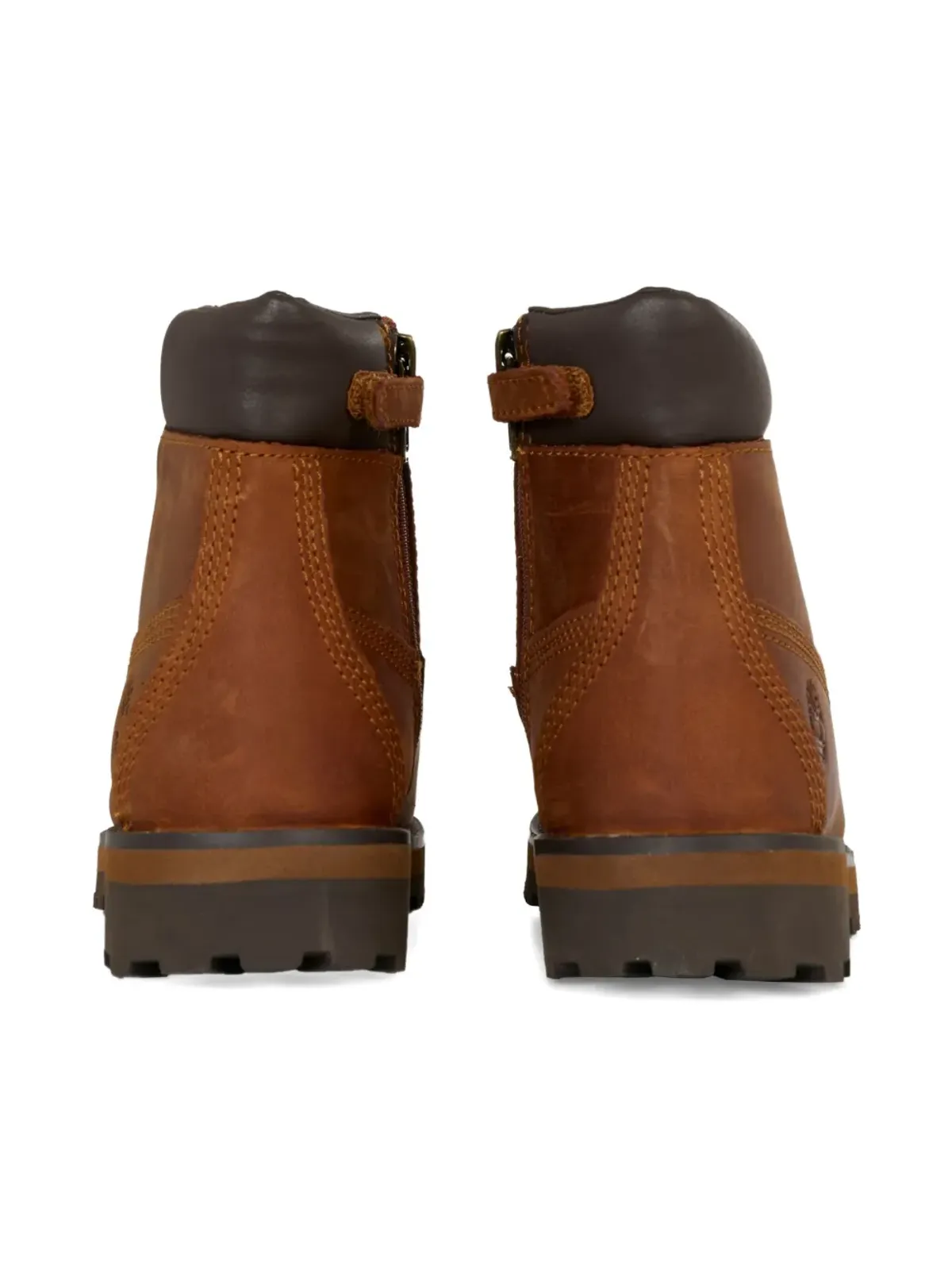 Timberland Kids レザー レースアップ ブーツ - 画像4