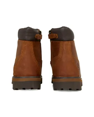 Timberland Kids レザー レースアップ ブーツ - サムネイル4