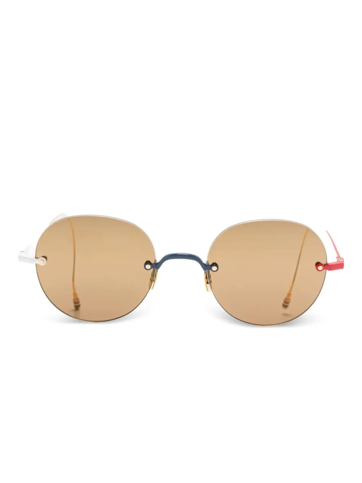 Thom Browne Eyewear リムレスサングラス - 画像1