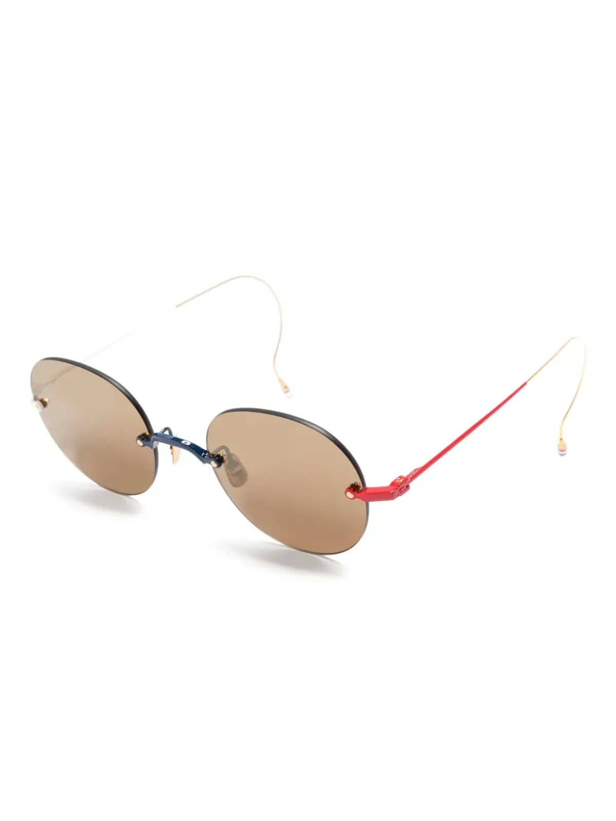 Thom Browne Eyewear リムレスサングラス - 画像2