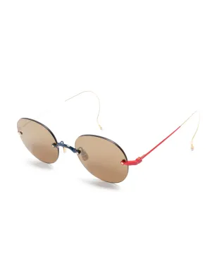 Thom Browne Eyewear リムレスサングラス - サムネイル2