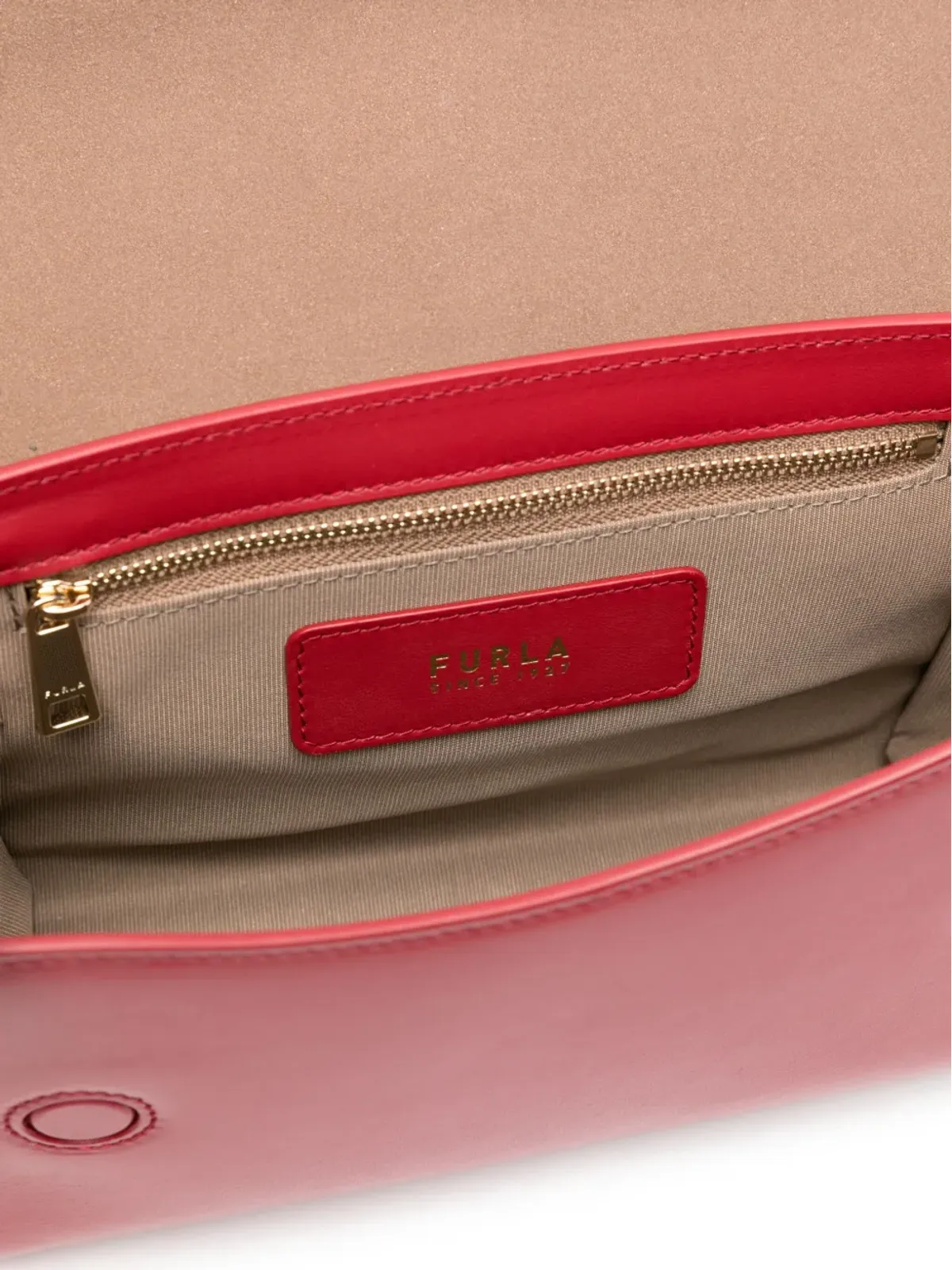 Furla アーバン クラップディテール レザー サッチェル - 画像5