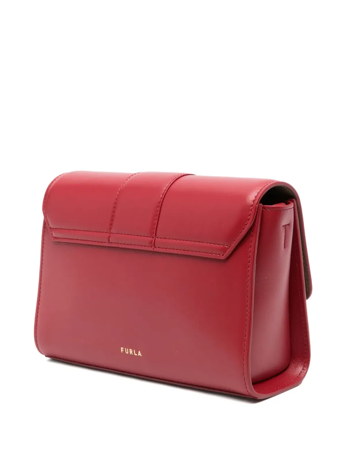 Furla アーバン クラップディテール レザー サッチェル - 画像3