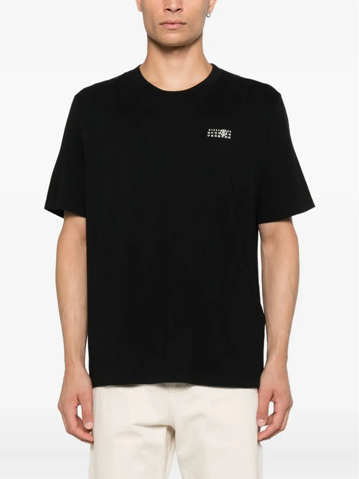 MM6 Maison Margiela NumericロゴTシャツ - 画像3