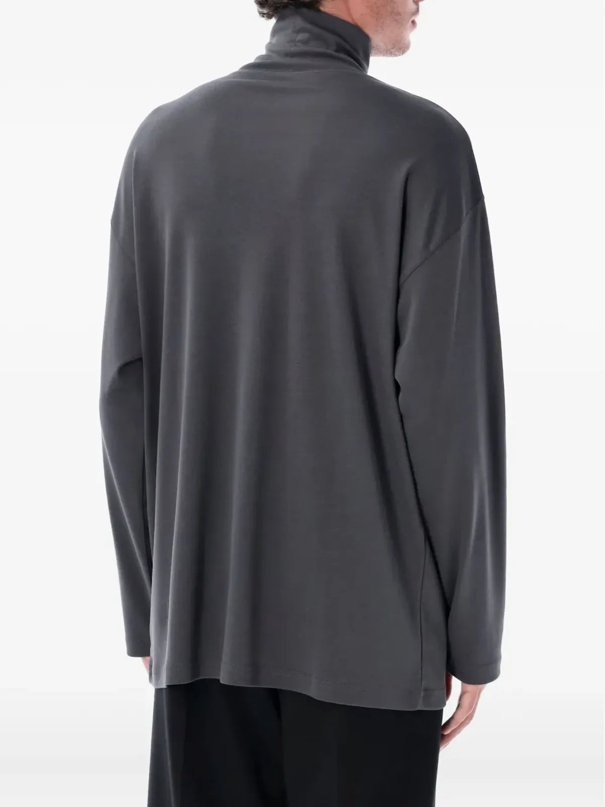 LEMAIRE ハイネック長袖Tシャツ - Grey - 画像2