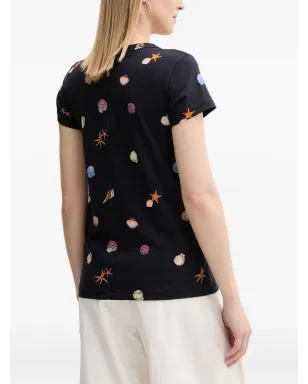 rag & bone 貝殻プリントTシャツ - サムネイル2