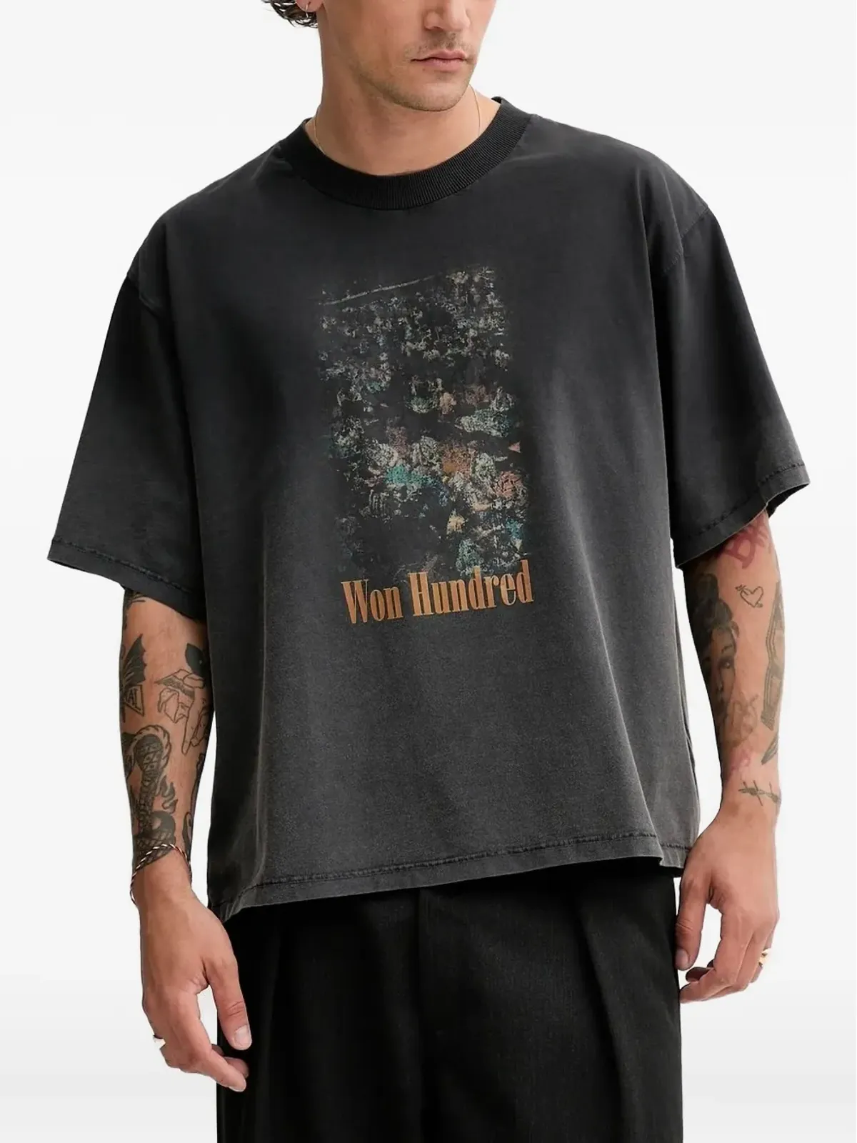Won Hundred グラフィックプリントTシャツ - 画像1