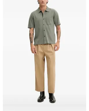 rag & bone ニットポケットシャツ グリーン - サムネイル1