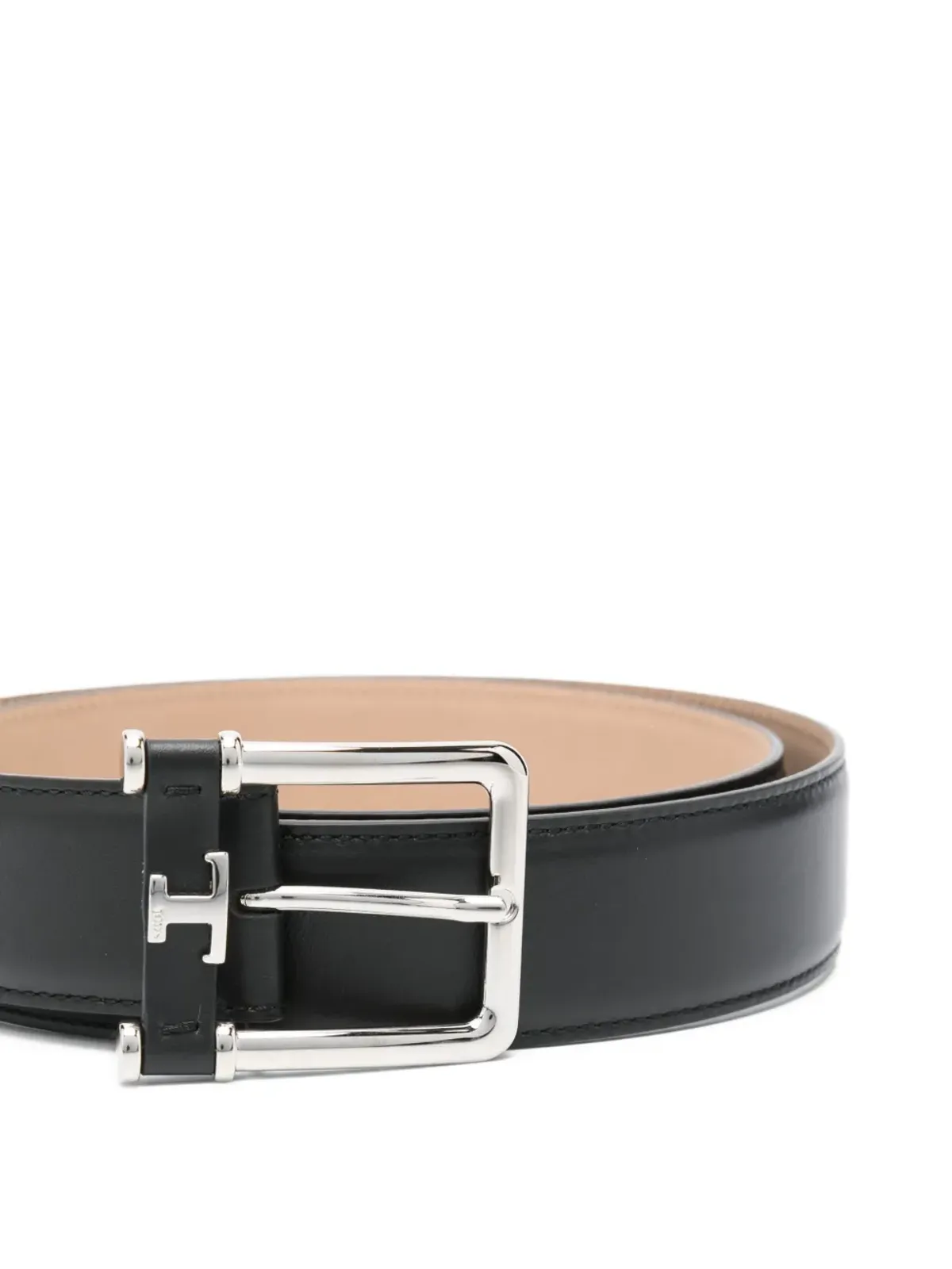 Tod's レザー ロゴディテール ベルト - 画像2