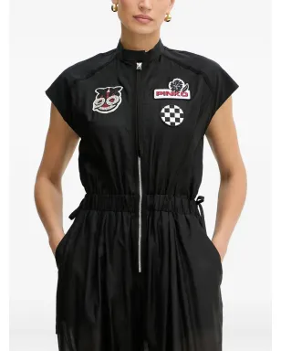 PINKO 装飾付きジップフロントジャンプスーツ - サムネイル1