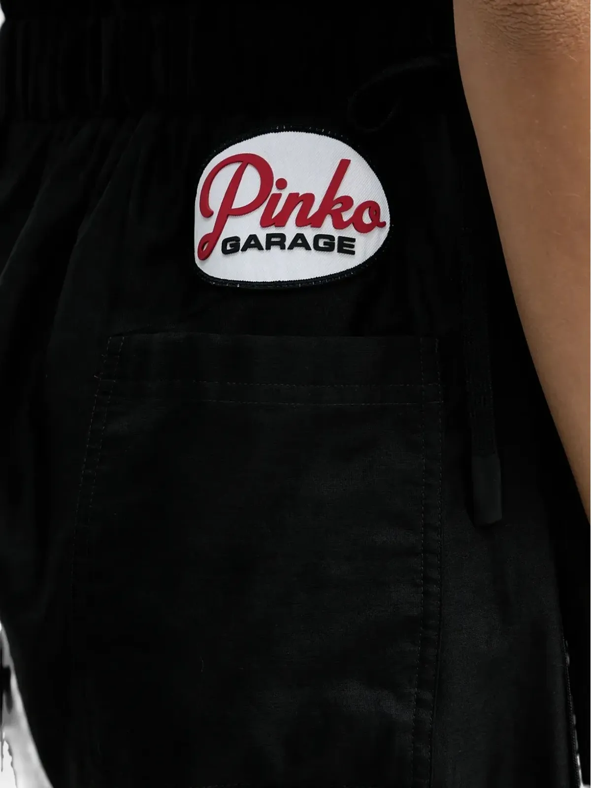 PINKO 装飾付きジップフロントジャンプスーツ - 画像5