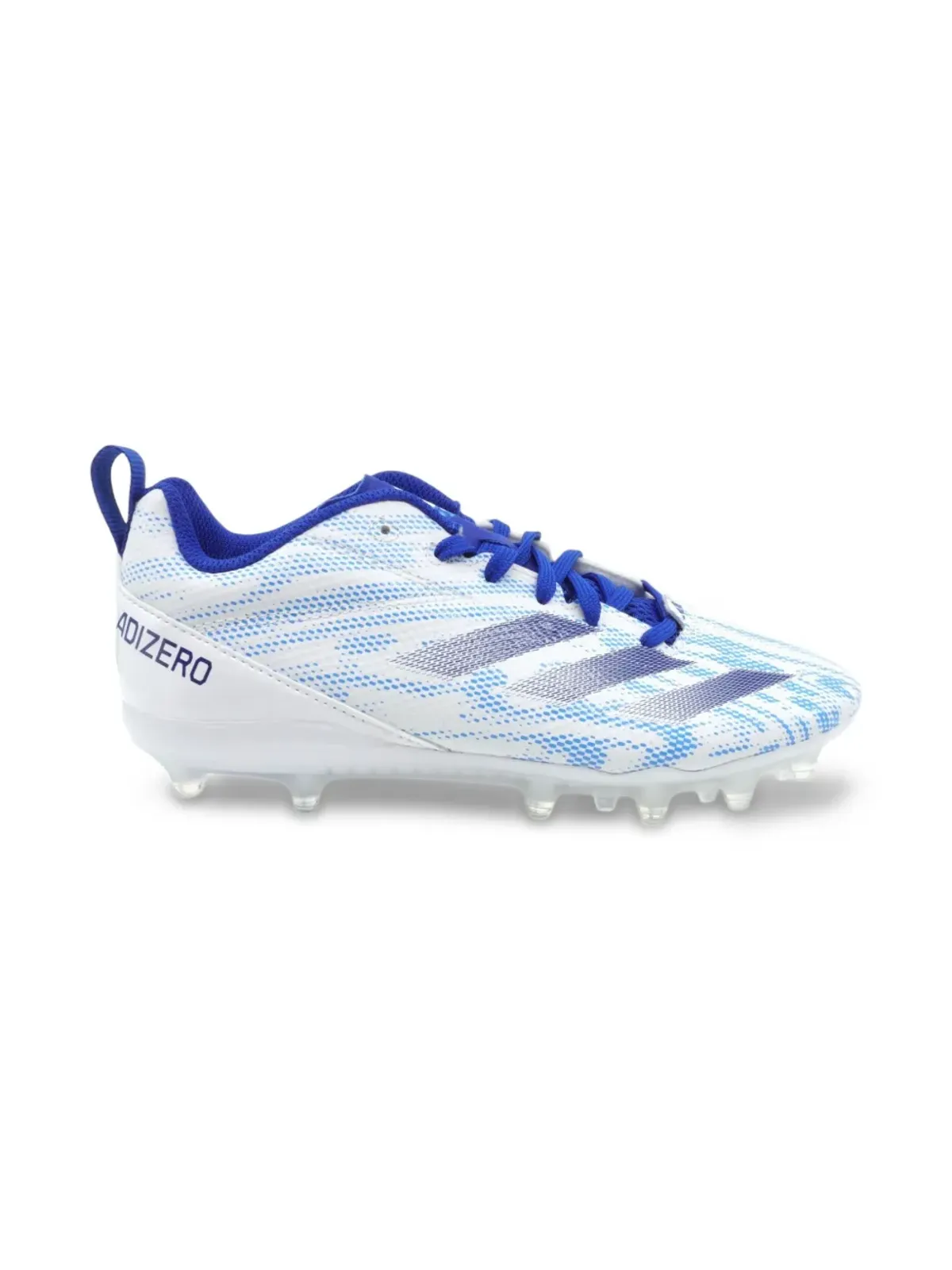 adidas Kids アディゼロ エレクトリック2 フットボールシューズ GS ホワイト/ブルー - 画像2